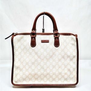 Gucci white handbag